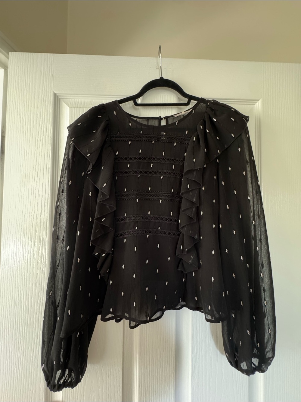 Tularosa | Sheila Blouse | Black | Size M - Picture 4 of 6